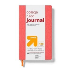 up & up College Ruled Journal 2